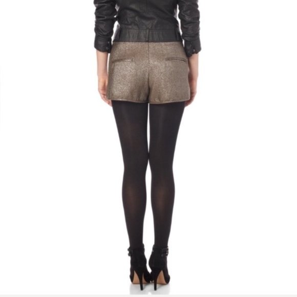 French Connection Galaxy Crepe Hot Pant Shorts 4 - Picture 2 of 9